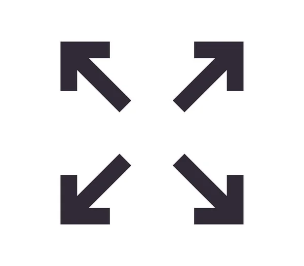 Mobile User Interface Navigation Symbol App Icon Simple Outline Linear — 图库矢量图片
