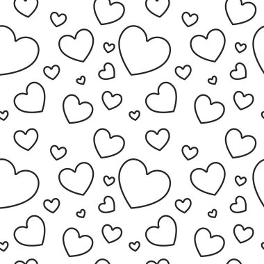 Heart icon and happy symbol simple shape concept flat vector illustration.