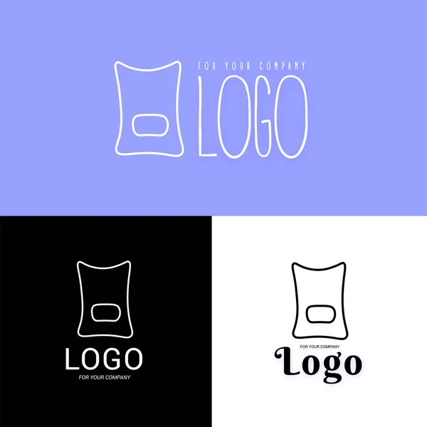 Сахар Иконы Сахар Упаковки Логотип Сахара Логотип Веб Дизайна Компании — стоковый вектор