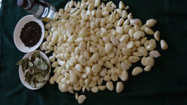 Yeni hasat sütü sarımsak