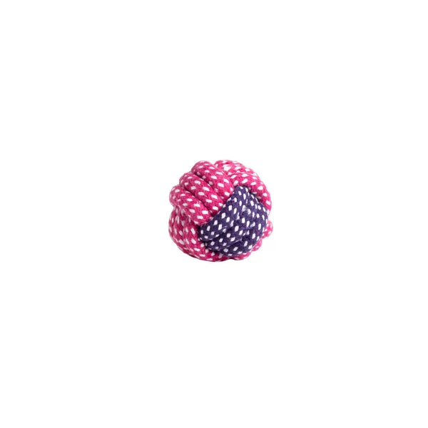 宠物用粉红球玩具 — 图库照片