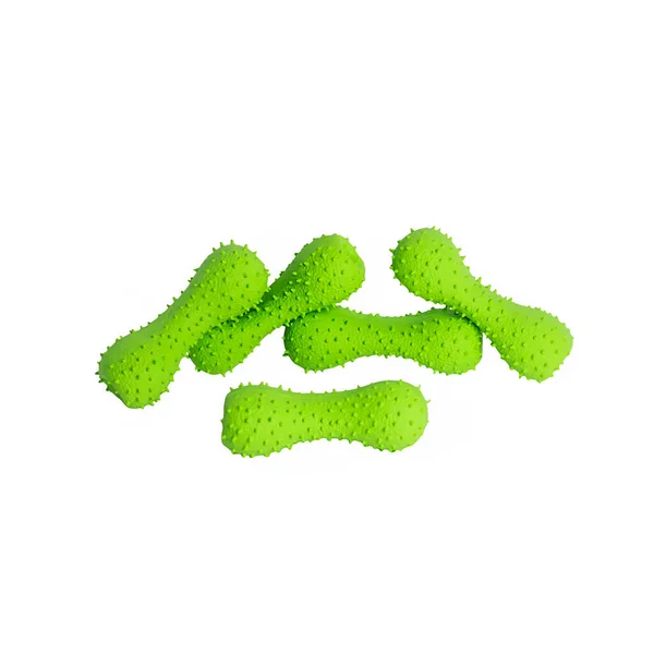 Green Double Chewy Toys Dog Pet Cats — Zdjęcie stockowe