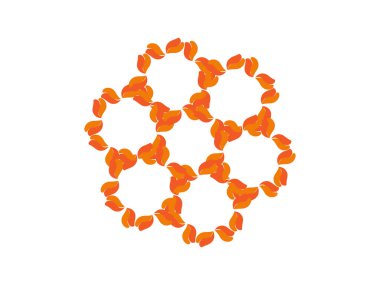 Akrilik boyama yaratıcı tasarım vektörü