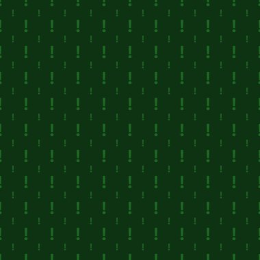 Renkli işareti fiyatlandırma sorunsuz. Exlamation işareti seamless modeli, beyaz arka plan üzerinde izole. Vektör çizim, düzenlemek kolay.