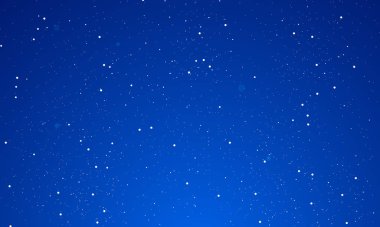 Astroloji, yatay yıldız evreni arka planı. Kozmosta nebulanın olduğu gece. Sonsuz uzayda Samanyolu Galaksisi. Gökyüzünde parlak yıldızların olduğu yıldızlı bir gece. Vektör illüstrasyonu.