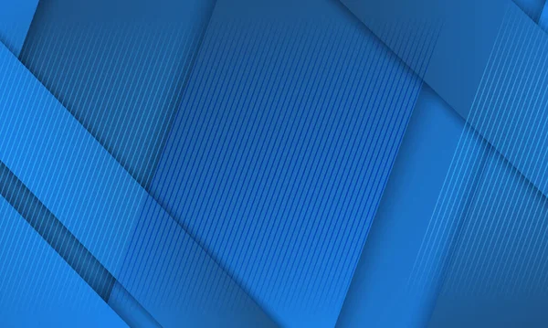 Blue Geometric Vector Background Lines Glow Vibrant Colors — Image vectorielle
