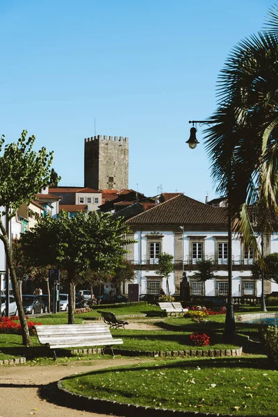Місто Ламего Районі Річки Дуро Португалія — стокове фото