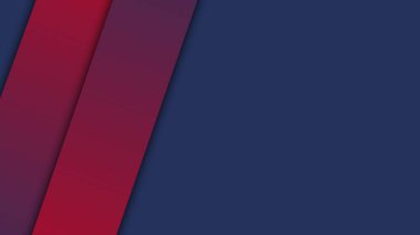 Koyu mavi ve koyu kırmızı Birleşik Devletler bayrak renk eğimlerinin karışımında kare geometrik arkaplana sahip modern basit soyut. Metin ve alıntı için kullanılabilir. Sunum arkaplan tasarımı.