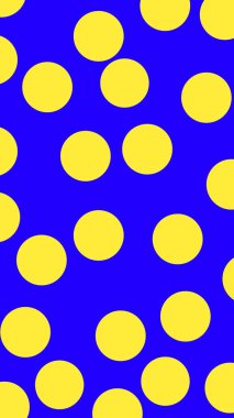 Modern basit renkli nokta çemberi ya da polka nokta desenleri. 3 boyutlu sunum arkaplan tasarımı. Çocuklar ve bebek endüstrisi, fon, poster, duvar kağıdı, anaokulu, hastane vs. için elverişli