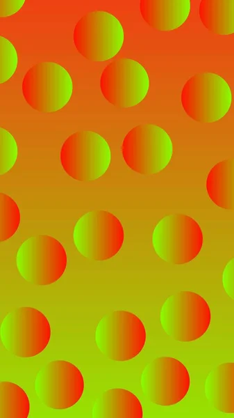 Modern Simple Glance Colorful Dot Circle Polka Dot Patterns Presentation — ストック写真