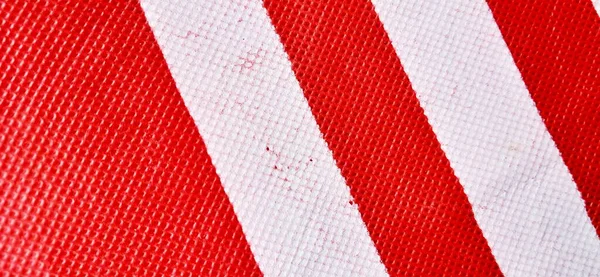 Темно Красный Фон Прерывистыми Белыми Линиями Красный Гранж Дизайн Фона — стоковое фото
