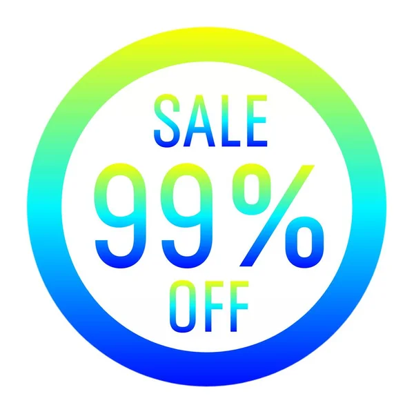 Colorful Mark Sale Product Discount Price Tag — Stock Photo, Image