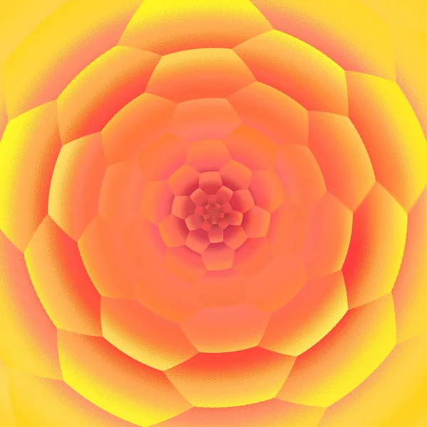 Proste Futurystyczne Zaawansowane Technologicznie Tło Barwie Żółtej Pomarańczowej Ciemnoczerwonej Abstrakcyjnego — Zdjęcie stockowe
