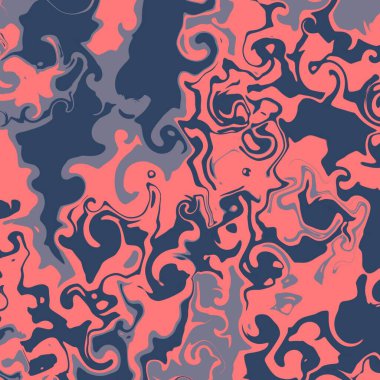 Yağlı boya çizgileri olan sıvı soyut bir arka plan. Renkli mermer arka plan suluboya. 