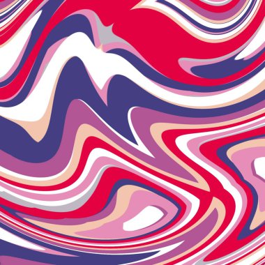 Yağlı boya çizgileri olan sıvı soyut bir arka plan. Renkli mermer arka plan suluboya. 