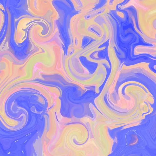 Liquid Abstract Background Oil Painting Streaks Colorful Marble Background Watercolor — Stock Photo, Image
