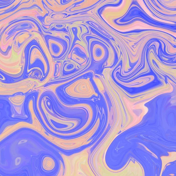 Liquid Abstract Background Oil Painting Streaks Colorful Marble Background Watercolor — Stockfoto