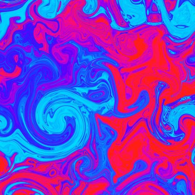 Yağlı boya çizgileri olan sıvı soyut bir arka plan. Renkli mermer arka plan suluboya. 