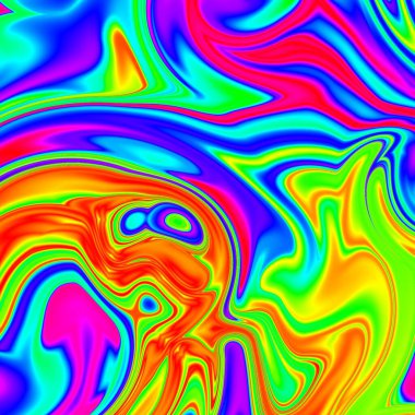 Yağlı boya çizgileri olan sıvı soyut bir arka plan. Renkli mermer arka plan suluboya. 