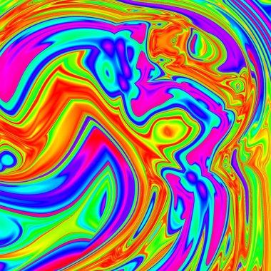 Yağlı boya çizgileri olan sıvı soyut bir arka plan. Renkli mermer arka plan suluboya. 