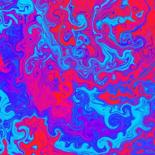 Жидкий Абстрактный Фон Полосами Живописи Маслом Цветной Мраморный Фон Акварель — стоковое фото