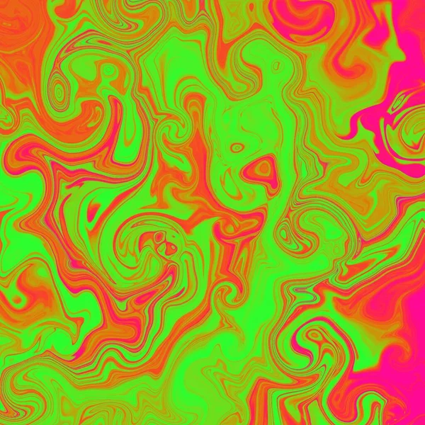 Жидкий Абстрактный Фон Полосами Живописи Маслом Цветной Мраморный Фон Акварель — стоковое фото
