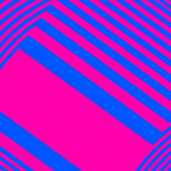 Mistura Padrão Listra Azul Rosa Futurista Simples Colorido Desenho Fundo — Fotografia de Stock