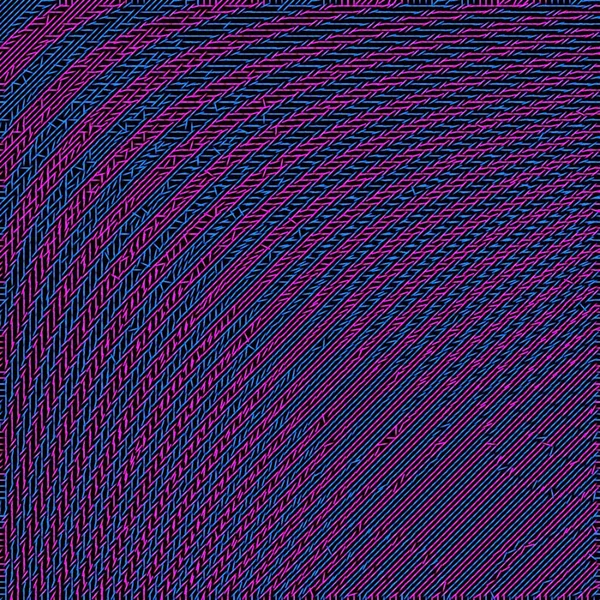 Simple Futuristic Blue Pink Colored Stripe Pattern Blend Colorful Background — Fotografia de Stock