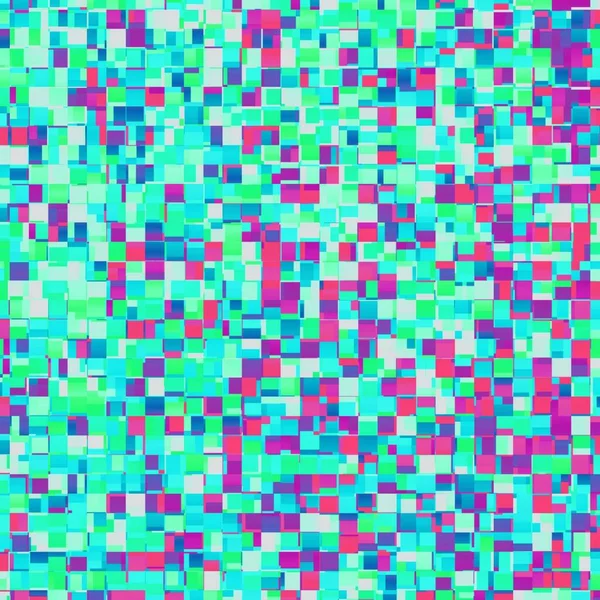 Colorful Modern Beautiful Futuristic Abstract Background Pixel Mosaic Square Dot — Fotografia de Stock