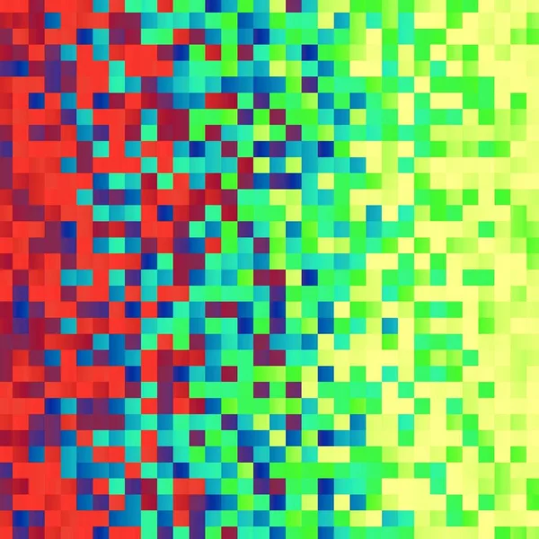 Colorful Modern Beautiful Futuristic Abstract Background Pixel Mosaic Square Dot — Fotografia de Stock