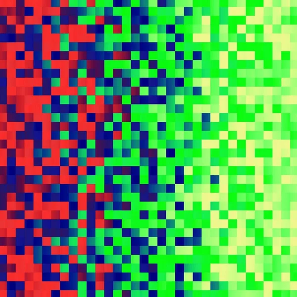 Colorful Modern Beautiful Futuristic Abstract Background Pixel Mosaic Square Dot — Stockfoto