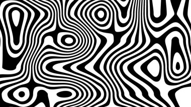 Güzel Zebra deri deseni ya da çizgili çizgi çizimi. Sunum için uygun arkaplan, şablon, arkaplan, poster, broşür, vs..