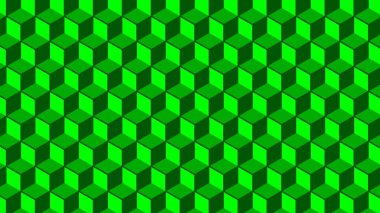 Modern ve fütüristik geometrik uğursuzluk kübü arka plan deseni. Sunum için uygun arkaplan, şablon, arkaplan, poster, broşür, vs..