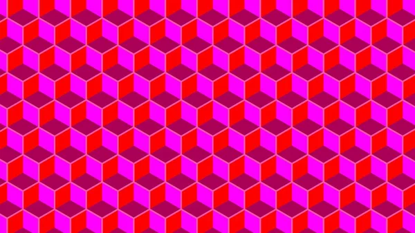 Modern Futuristic Geometric Hex Cube Background Pattern Suitable Presentation Background — Foto de Stock