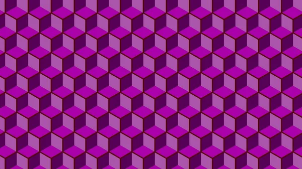 Modern Futuristic Geometric Hex Cube Background Pattern Suitable Presentation Background — Zdjęcie stockowe