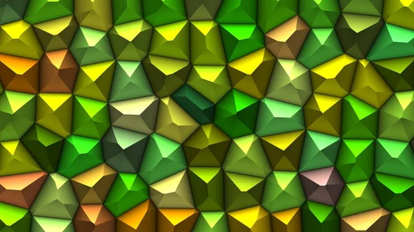 Beautiful Abstract Background Colorful Voronoi Gems — Foto de Stock