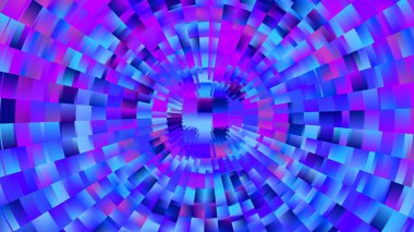 Colorful modern and futuristic background with radial breaks pattern or swirl circles. Presentation background design. Suitable for presentation template, wallpaper, backdrop, poster,  social media.