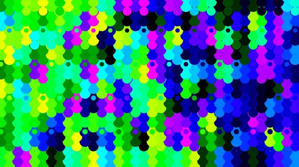 Colorful Radial Hex Pattern Illustration Background Presentation Background Design Suitable — Stockfoto