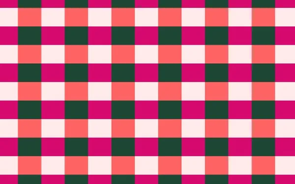 Colorful Checkered Pattern Background Seamless Pattern Illustration Background Tablecloth Pattern — ストック写真