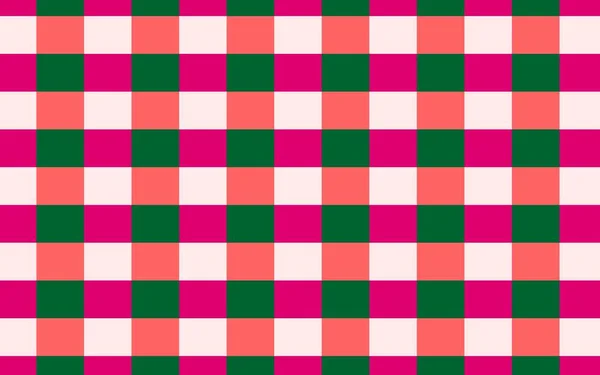 Colorful Checkered Pattern Background Seamless Pattern Illustration Background Tablecloth Pattern — Foto Stock