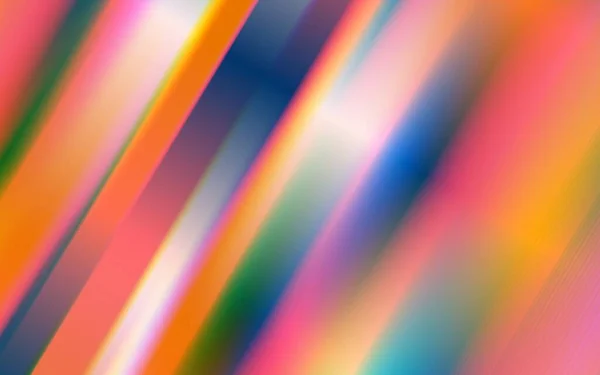 Beautiful Rainbow Light Refraction Picture Illustration Background Lens Refraction Effect — Stockfoto