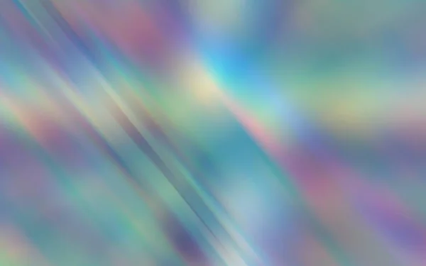 Beautiful Blurred Rainbow Light Refraction Picture Illustration Background Lens Refraction — Stockfoto