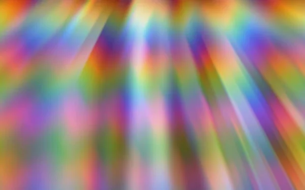 Beautiful Blurred Rainbow Light Refraction Picture Illustration Background Lens Refraction — Foto Stock