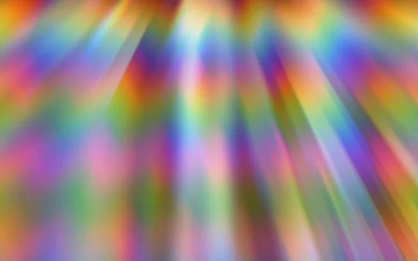 Beautiful Blurred Rainbow Light Refraction Picture Illustration Background Lens Refraction — Stockfoto