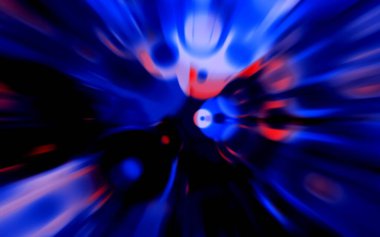 Futuristic blurred light refraction illustration background. Lens refraction effect. Colorful background design. Suitable for presentation background, book cover, poster, backdrop, flyer, website, etc