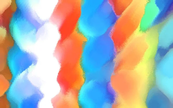 Красочная Абстрактная Текстура Кисти Маслом Абстрактное Искусство Мазки Краски Цветной — стоковое фото