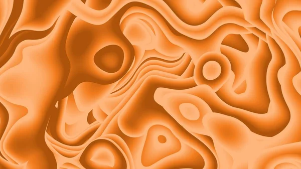 Fondo Moderno Ilustración Papel Color Naranja Pastel Abstracto Papel Futurista —  Fotos de Stock