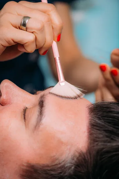 Retinol Serum Kosmetik Für Männer Tca Chemical Peel Behandlung Chemische — Stockfoto