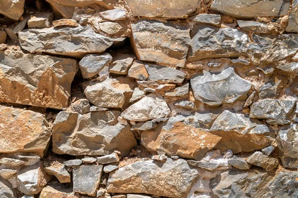 Padrão Fundo Parede Pedra Imagem Close Parede Pedra — Fotografia de Stock