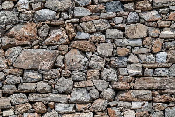 Parede Pedra Cinza Velho — Fotografia de Stock